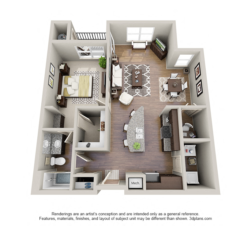 The Kate floorplan